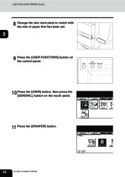 Toshiba E-Studio 3511 4511 Printer Copier Owners Manual page 42