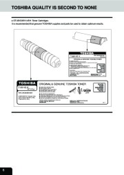 Toshiba E-Studio 3511 4511 Printer Copier Owners Manual page 8