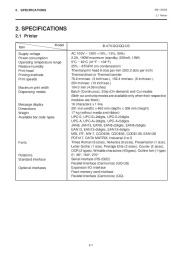 Toshiba TEC B-470-QQ Printer Owners Manual page 7
