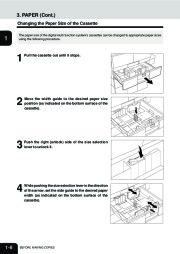 Toshiba E-Studio 160 200 250 Printer Copier Owners Manual page 21