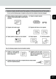 Toshiba E-Studio 160 200 250 Printer Copier Owners Manual page 34