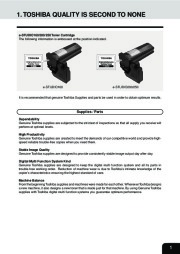 Toshiba E-Studio 160 200 250 Printer Copier Owners Manual page 4