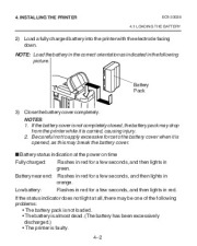 Toshiba TEC B-SP2D Portable Printer Owners Manual page 24