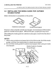 Toshiba TEC B-SP2D Portable Printer Owners Manual page 27