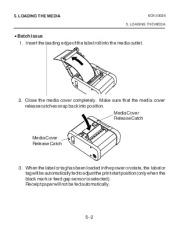 Toshiba TEC B-SP2D Portable Printer Owners Manual page 29