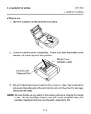 Toshiba TEC B-SP2D Portable Printer Owners Manual page 30