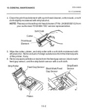 Toshiba TEC B-SP2D Portable Printer Owners Manual page 40