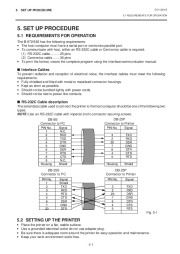 Toshiba B-670 QQ Thermal Printer Owners Manual page 12