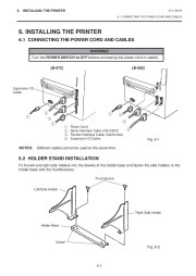 Toshiba B-670 QQ Thermal Printer Owners Manual page 13