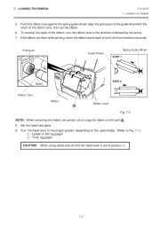 Toshiba B-670 QQ Thermal Printer Owners Manual page 15