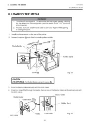 Toshiba B-670 QQ Thermal Printer Owners Manual page 16
