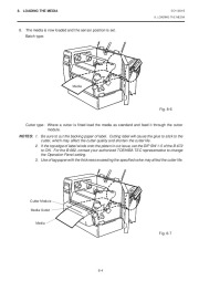 Toshiba B-670 QQ Thermal Printer Owners Manual page 19