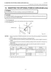 Toshiba B-670 QQ Thermal Printer Owners Manual page 22