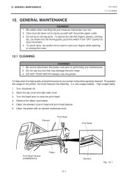 Toshiba B-670 QQ Thermal Printer Owners Manual page 24