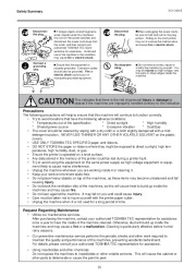 Toshiba B-670 QQ Thermal Printer Owners Manual page 4