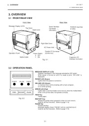 Toshiba B-880 QQ Thermal Printer Owners Manual page 10