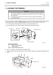 Toshiba B-880 QQ Thermal Printer Owners Manual page 14
