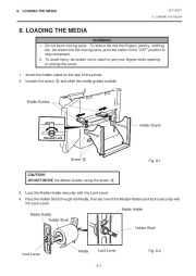 Toshiba B-880 QQ Thermal Printer Owners Manual page 16