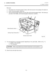 Toshiba B-880 QQ Thermal Printer Owners Manual page 20