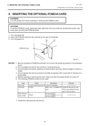 Toshiba B-880 QQ Thermal Printer Owners Manual page 21