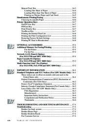 Brother Printer Copier FAX 4750 FAX 5750 MFC 8300 MFC 8600 MFC 8700 Users Manual page 16