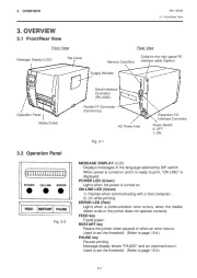 Toshiba B-570 Thermal Printer Owners Manual page 13