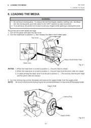 Toshiba B-570 Thermal Printer Owners Manual page 16