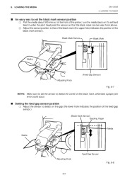 Toshiba B-570 Thermal Printer Owners Manual page 19
