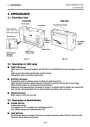 Toshiba TEC B-415 Printer Owners Manual page 13