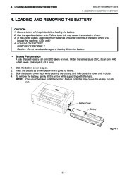 Toshiba TEC B-415 Printer Owners Manual page 14