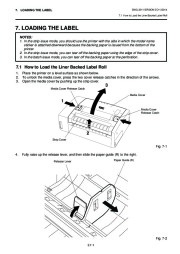 Toshiba TEC B-415 Printer Owners Manual page 18