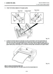 Toshiba TEC B-415 Printer Owners Manual page 21