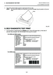 Toshiba TEC B-415 Printer Owners Manual page 23