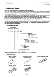 Toshiba TEC B-415 Printer Owners Manual page 8