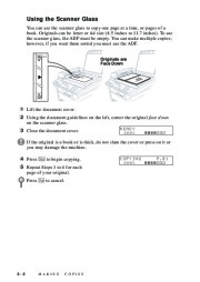 Brother DCP-1200 Multifunction Digital Copier Laser Printer and Color Scanner Users Guide Manual page 34