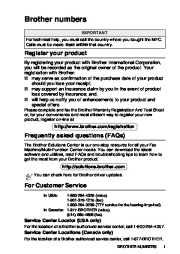 Brother MFC-8440 MFC-8640D MFC-8840D MFC-8840DN Laser Printer Users Guide Manual page 3