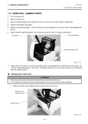 Toshiba TEC B-450-QQ Printer Owners Manual page 21