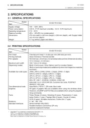 Toshiba TEC B-450-QQ Printer Owners Manual page 6