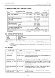 Toshiba TEC B-450-QQ Printer Owners Manual page 7