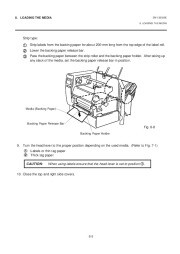 Toshiba TEC B-870 Thermal Printer Owners Manual page 20
