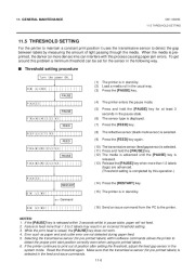 Toshiba TEC B-870 Thermal Printer Owners Manual page 28