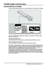 Toshiba E-Studio 166 206 Printer Copier Owners Manual page 13