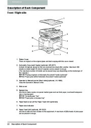 Toshiba E-Studio 166 206 Printer Copier Owners Manual page 24