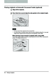 Toshiba E-Studio 166 206 Printer Copier Owners Manual page 48