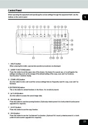 Toshiba e-STUDIO 350 450 Copier Operators Manual page 25