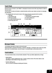 Toshiba e-STUDIO 350 450 Copier Operators Manual page 29