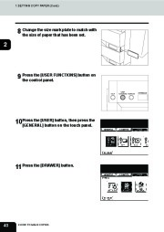 Toshiba e-STUDIO 350 450 Copier Operators Manual page 42