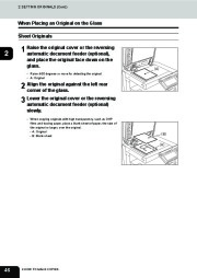 Toshiba e-STUDIO 350 450 Copier Operators Manual page 48