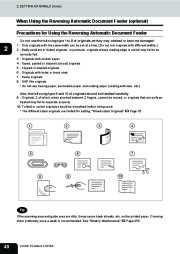 Toshiba e-STUDIO 350 450 Copier Operators Manual page 50